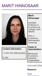 Mobile Screenshot of marit.hinnosaar.net