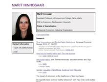 Tablet Screenshot of marit.hinnosaar.net